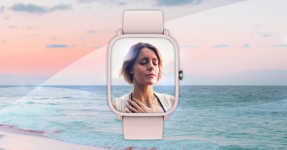 Amazfit Bip U Pro Pink poziom stresu
